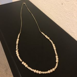 J.Crew | ⚪️ Mixed Pearl & Gold Necklace ⚪️